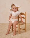 Quincy Mae Ivory Strawberries Zippy Two Piece