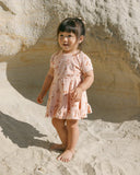 Quincy Mae Melon Cherries Terry Dress