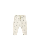 Quincy Mae Natural Bears Tee + Drawstring Pant Set