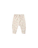 Quincy Mae Ivory French Garden Tee + Drawstring Pant Set