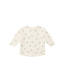 Quincy Mae Natural Bears Tee + Drawstring Pant Set