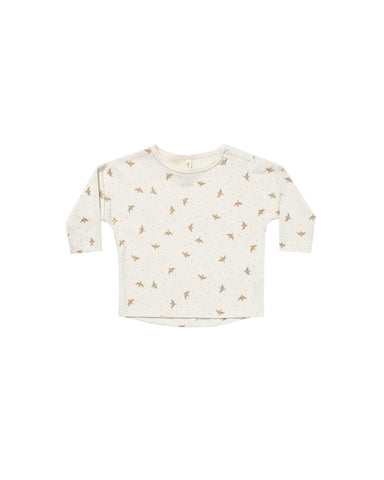 Quincy Mae Doves Tee + Pant Set