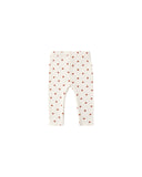 Quincy Mae Red Hearts Side Snap Rib Bodysuit + Leggings