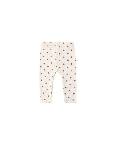 Quincy Mae Red Hearts Rib Leggings