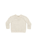 Quincy Mae Natural Speckled Knit Sweater + Pant Set