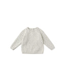 Quincy Mae Heathered Blue Knit Setj