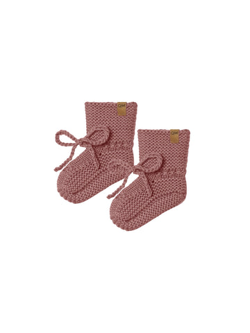Quincy Mae Fig Knit Booties