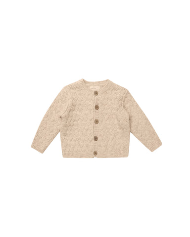 Quincy Mae Shell Knit Cardigan & Bloomer Set