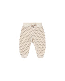 Quincy Mae Polka Dot Velour Relaxed Sweat Set