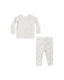 Quincy Mae Ivory Cloud Floral Bamboo Pajama Set
