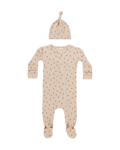 Quincy Mae Shell Blossom Waffle Sleep Set