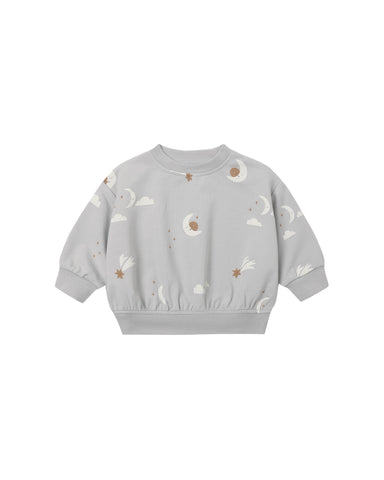 Quincy Mae Cloud Sky Friends Relaxed Sweat Set