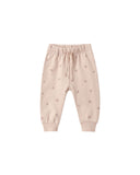 Quincy Mae Dusty Rose Hearts Relaxed Sweat Set
