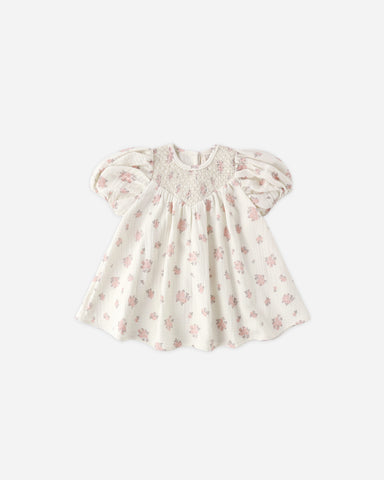 Quincy Mae Ivory Garden Rose Carina Dress