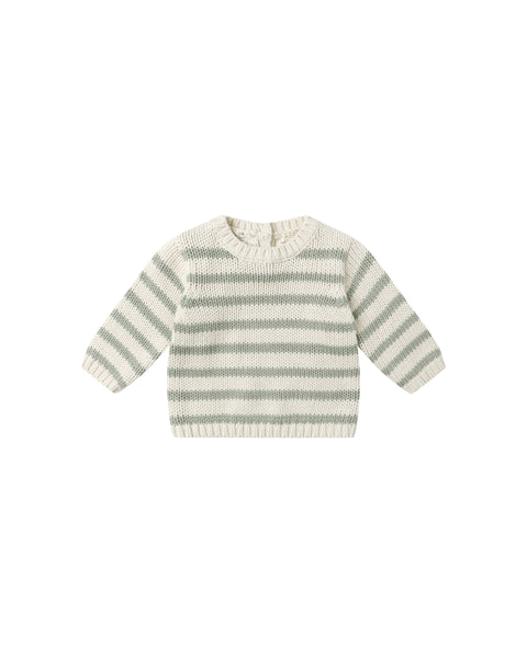 Quincy Mae Fern Stripe Rex Sweater