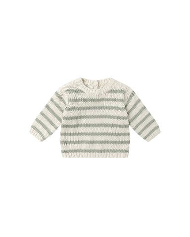 Quincy Mae Fern Stripe Rex Sweater