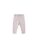 Quincy Mae Lilac Rib Knit Peplum Set