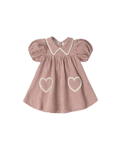 Quincy Mae Red Gingham Coraline Dress