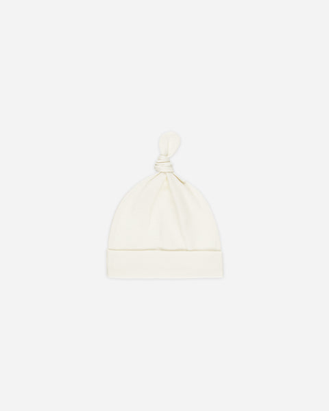 Quincy Mae Natural Knotted Baby Hat
