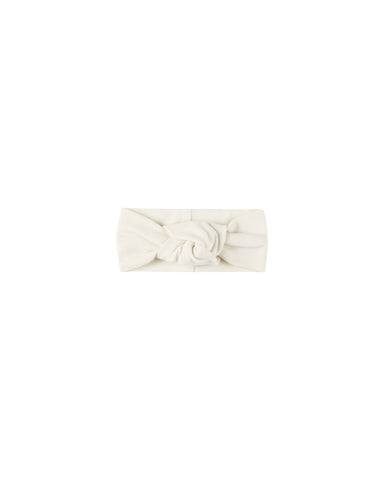 Quincy Mae Ivory Knotted Headband