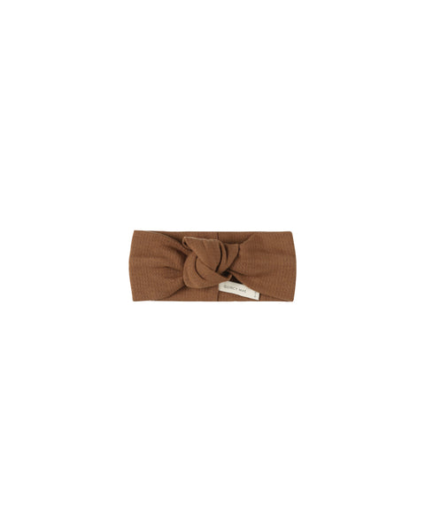 Quincy Mae Cinnamon Knotted Headband