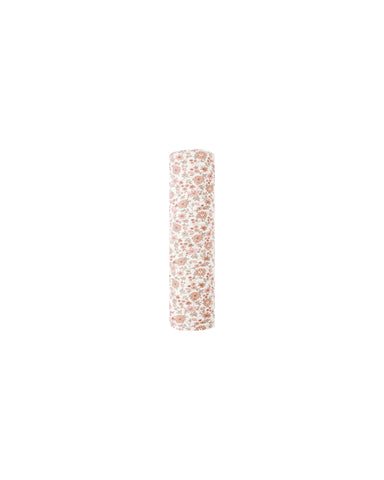 Quincy Mae Ivory Bloom Bamboo Swaddle