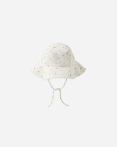 Quincy Mae Ivory Petit Fleur Sun Hat