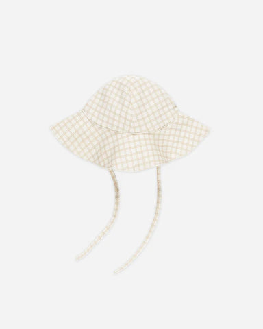 Quincy Mae Oat Check Sun Hat