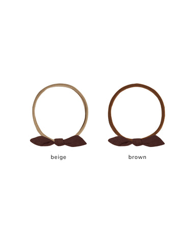 Quincy Mae Black Cherry Little Knot Headband