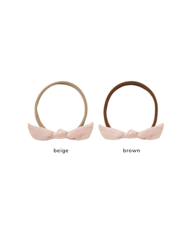 Quincy Mae Dusty Rose Little Knot Headband