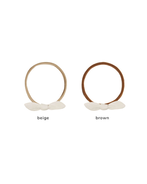 Quincy Mae Natural Little Knot Headband