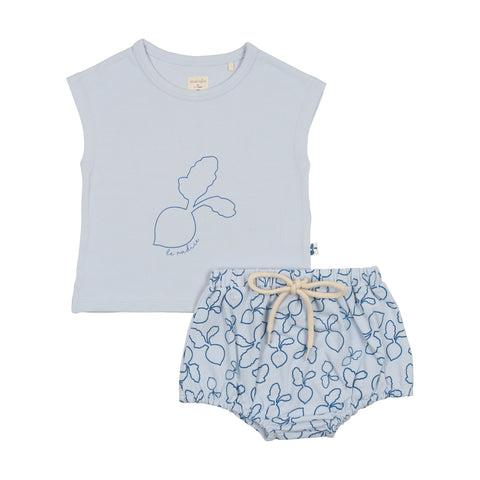 Lil Legs Pale Blue Radish Set