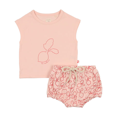 Lil Legs Pink Radish Set