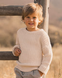 Rylee & Cru Natural Check Aspen Sweater