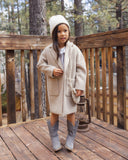 Rylee & Cru Stone Longline Coat