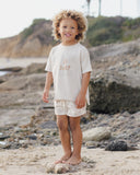 Rylee & Cru Stone Le Surf Raw Edge Tee