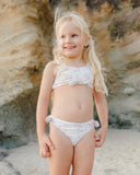 Rylee & Cru Natural Citrus Grove Knotted Bikini