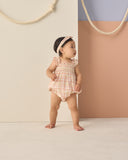 Rylee & Cru Summer Plaid Julia Romper