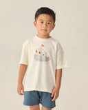 Rylee & Cru Ivory Tug Boat Relaxed Tee