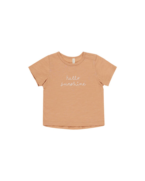 Rylee & Cru Grapefruit Hello Sunshine Basic Tee