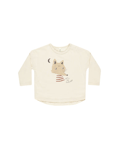 Rylee & Cru Natural Coyote Long Sleeve Tee