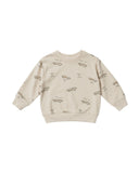Rylee & Cru Natural Skate Sweat Set