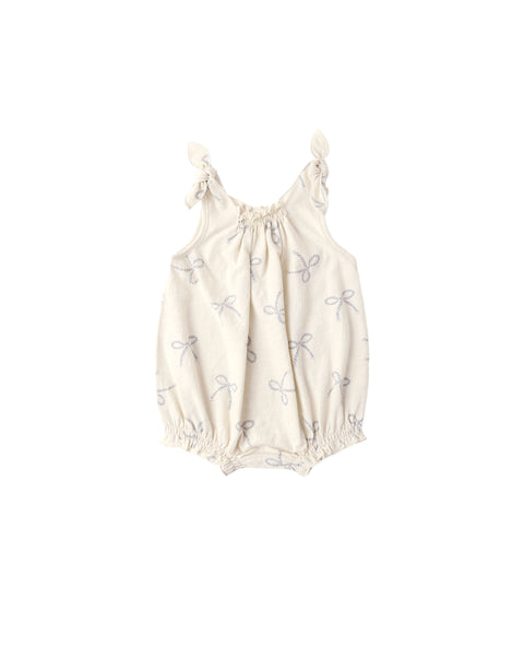 Rylee & Cru Natural Sailor Bows Shoulder Tie Bubble