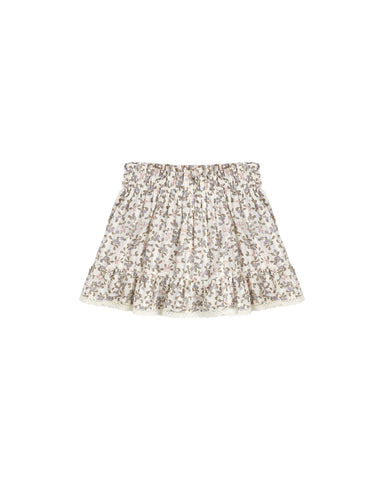 Rylee & Cru Ivory Winter Garden Nova Mini Skirt