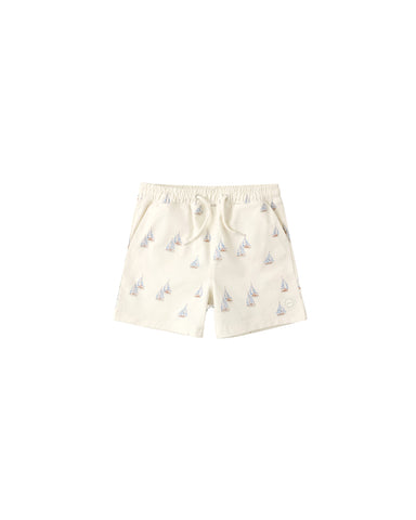 Rylee & Cru Natural Sail Boardshort