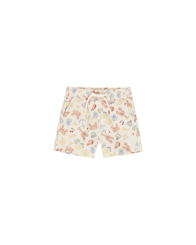 Rylee & Cru Natural Nautical Boardshort