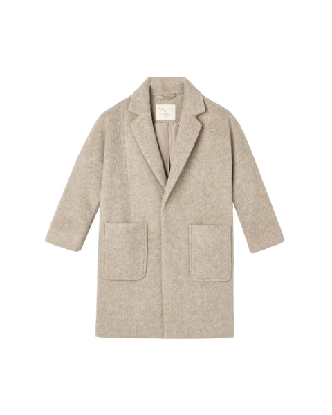 Rylee & Cru Stone Longline Coat