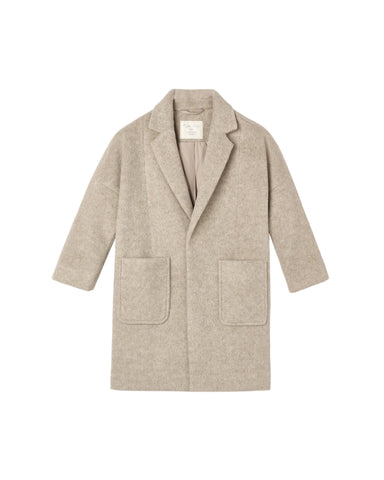 Rylee & Cru Stone Longline Coat
