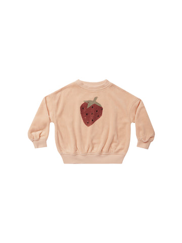 Rylee & Cru Apricot Strawberry Sweatshirt