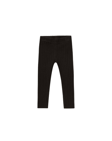 Rylee & Cru Black Ribbed Legging